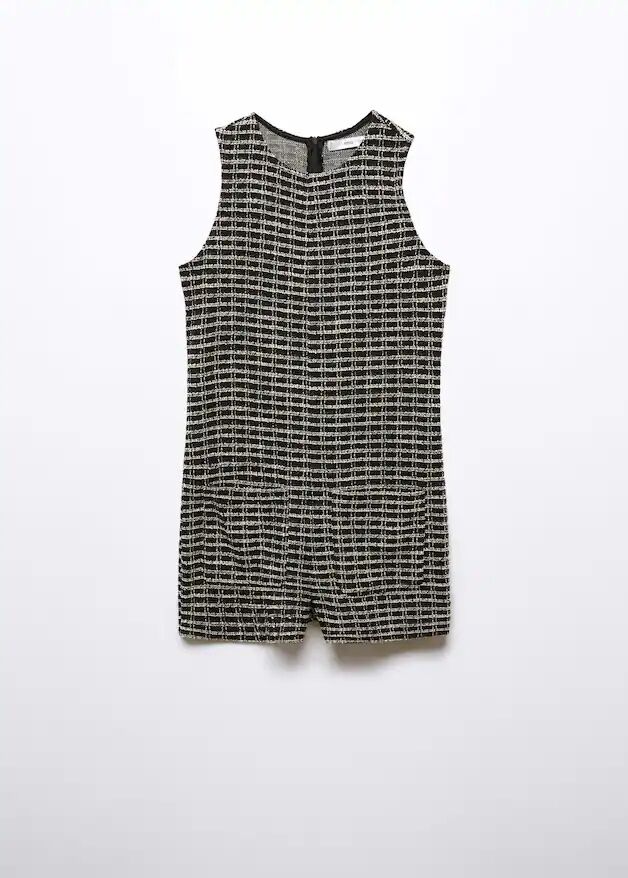 Mono corto tweed