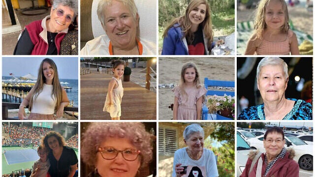 Las fotos del primer grupo de rehenes israelíes liberados