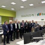 Suárez-Quiñones visita el Centro de Operación Hidroeléctrico de Iberdrola en Salamanca