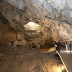 El yacimiento de la Cova de l'Or está en Beniarrés, al norte de la provincia de Alicante.