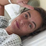María Amores tras la operación