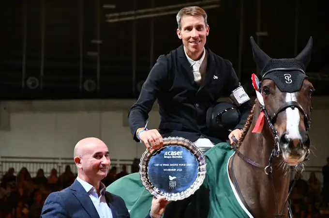 El número uno del mundo, Henrik von Eckermann, justifica su ranking en Ifema Madrid Horse Week