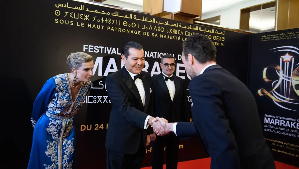 SAR el Príncipe Moulay Rachid presidiendo la ceremonia de inauguración de la edición 2023 del Festival Internacional de Cine de Marrakech TV