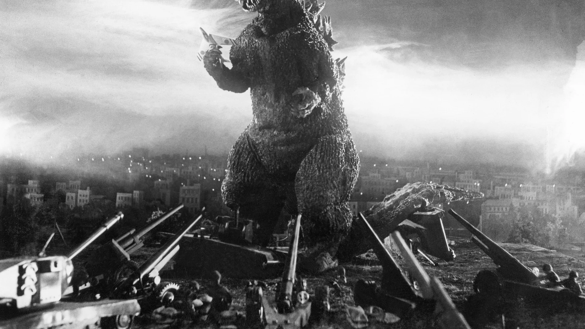 Así lucía el aspecto de la criatura según la película «Godzilla», dirigida en 1954 por el cineasta japonés Ishiro Honda