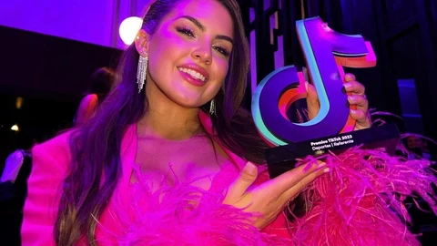 Lucía Borro, ganadora de los Premios Tik Tok en la categoría deportes referente