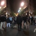 Pelea multitudinaria a las puertas de una famosa discoteca de Bilbao