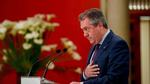 El secretario general del PSOE-A, Juan Espadas