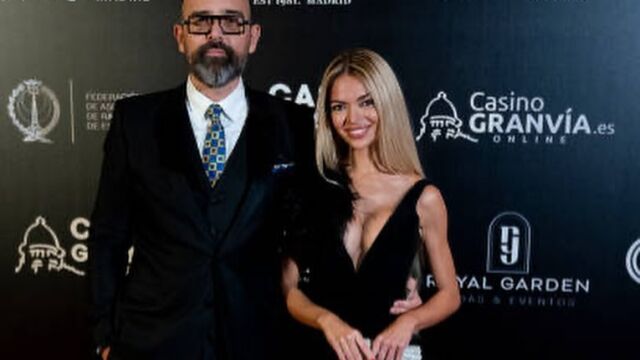 Risto Mejide y Natalia Almarcha en los Premios Antena de Oro