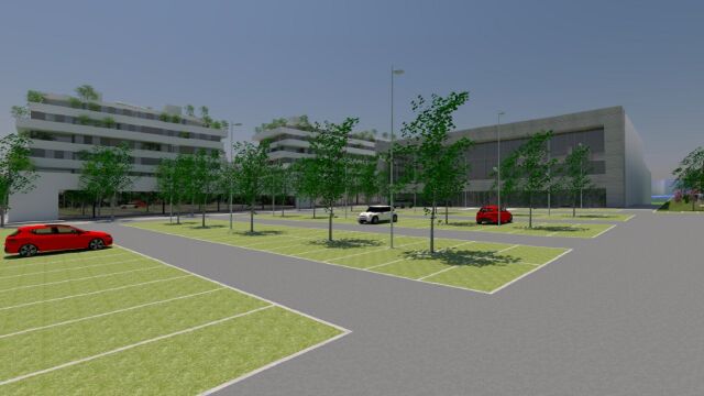 Recreación del proyecto urbanístico