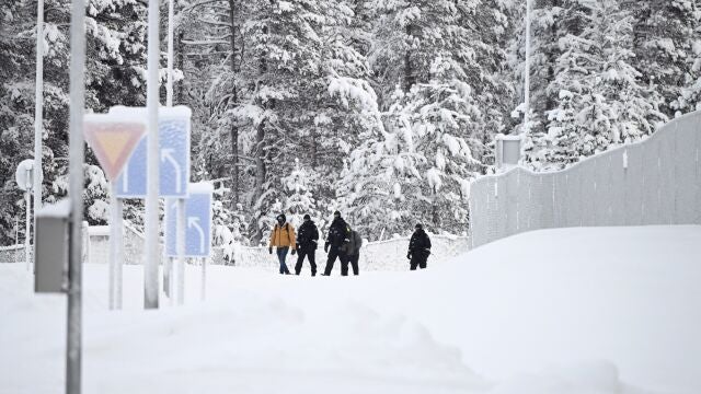 Finlandia sólo mantenía abierto en Laponia un paso fronterizo en Laponia