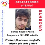 Desaparece un menor de 17 años en Sevilla