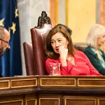 AMP.- PP y Vox rechazan aplaudir a Armengol por su discurso "partidista" a favor del PSOE en la apertura de legislatura