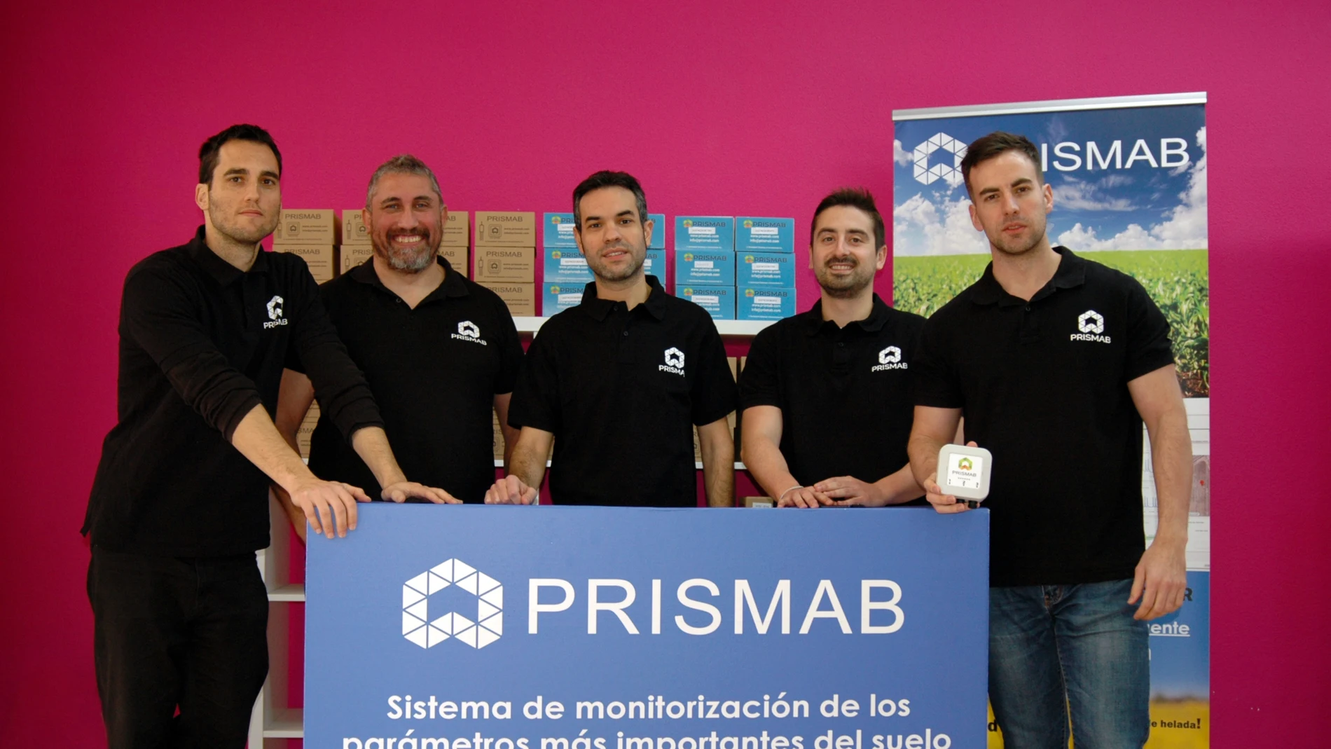 El equipo de Prismab.