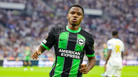 Ansu Fati en un partido de Europa League ante el Marsella