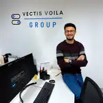 Màrius Páez, del Departamento de Logística de Vectis Voila Group, es un ejemplo de la apuesta del grupo por el talento joven