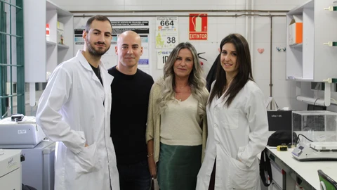 Marcos Blanco, Antonio Tabernero, Eva Martín del Valle e Inmaculada de Dios