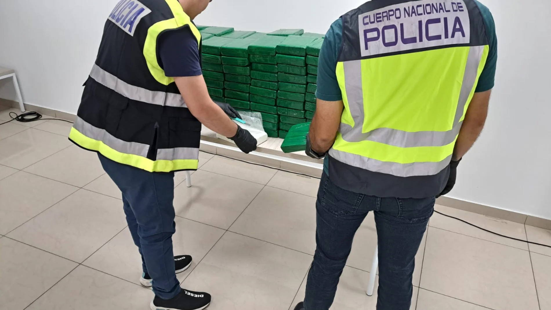 Incautan 220 kilos de cocaína en las inmediaciones del Aeropuerto Adolfo Suárez Madrid-Barajas