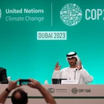 El presidente de la COP28, el sultán Al Jaber