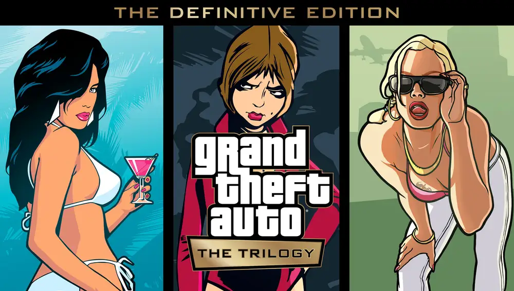 Grand Theft Auto The Trilogy - The Definitive Edition.