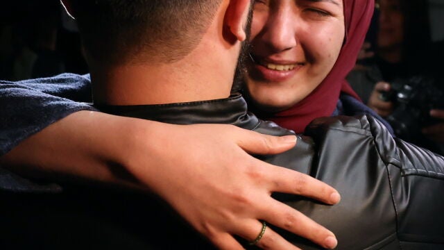 Palestinian prisoners released by Israel return to Ramallah