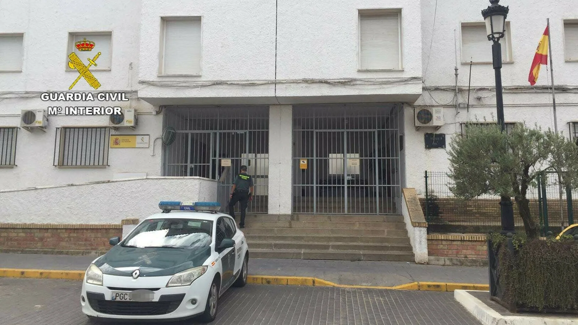 Cuartel de la Guardia Civil en la provincia de Huelva