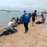 Varios inmigrantes rescatados en Cádiz