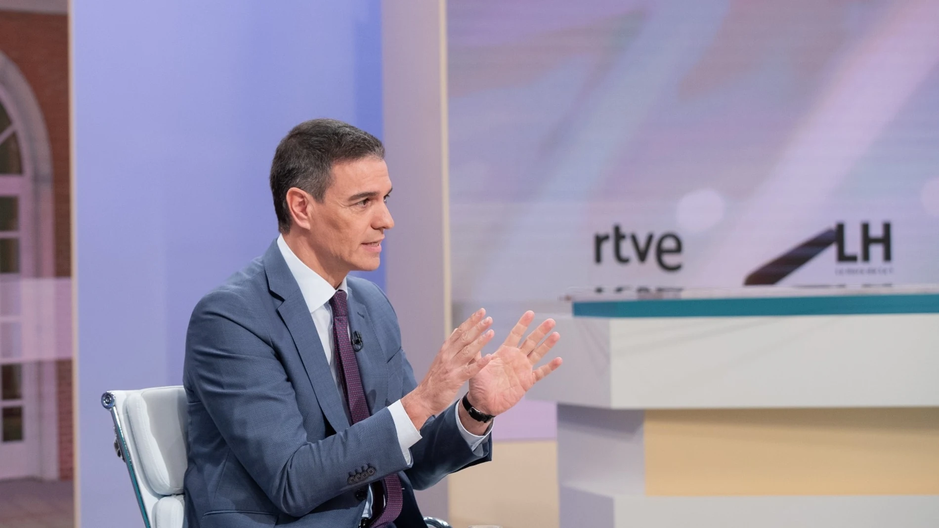 Entrevista a Pedro Sánchez en TVE