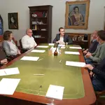 Conrado Íscar se reúne con alcaldes de la provincia