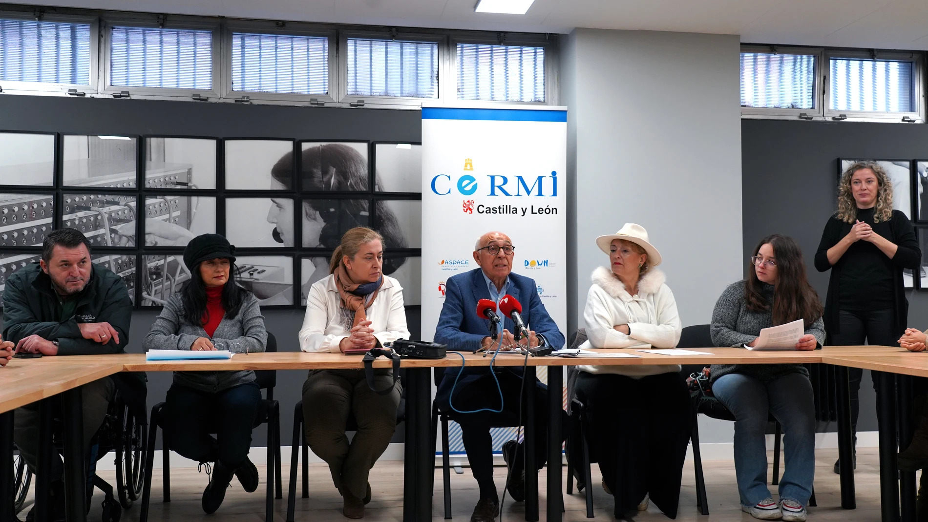 Rueda de prensa de Cermi Castilla y León