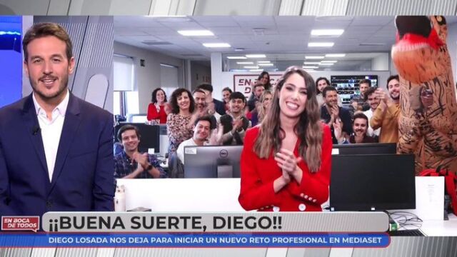 Diego Losada se despide de 'En boca de todos': "Me tocan otros retos"