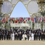  Los lideres asistentes a la Conferencia de las Naciones Unidas sobre Cambio Climático (COP28) celebrada en Dubái.
