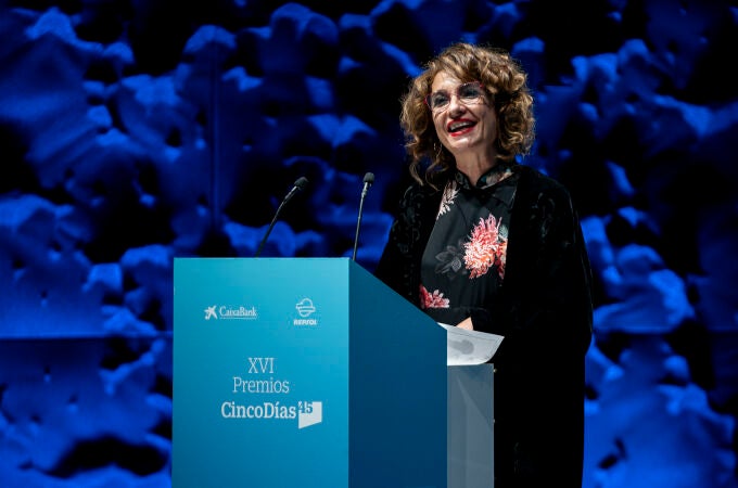 María Jesús Montero clausura la entrega de los XVI Premios Cinco Días a la Innovación Empresarial