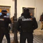 Intervención policial en el barrio de Orriols (Valencia)