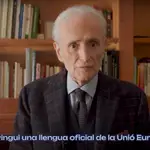 Josep Carreras, en el vídeo de Plataforma per la Llengua 