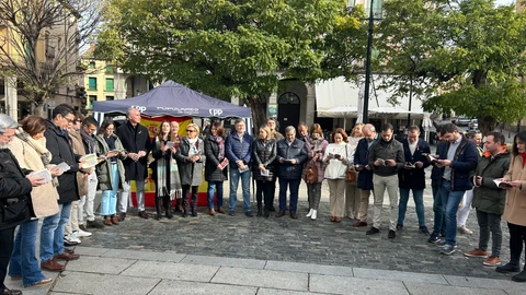 Autoridades en el acto celebrado en Segovia