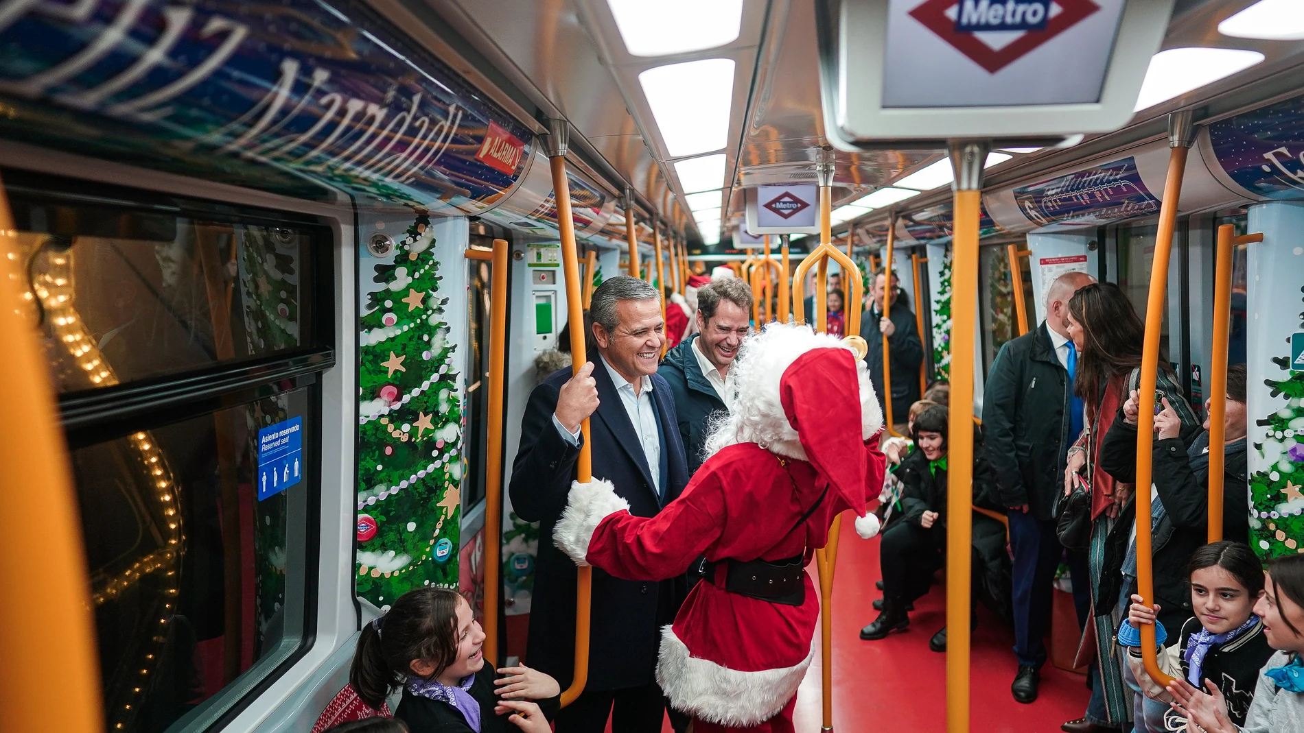 Así es el nuevo recorrido del Tren de la Navidad en las líneas 6 y 12