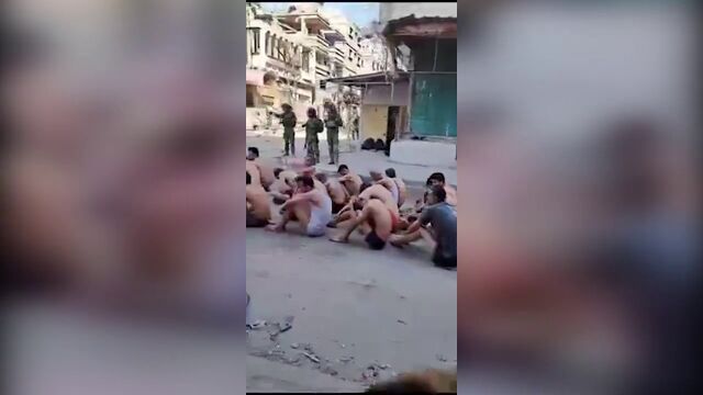 Decenas de terroristas de Hamás se rinden ante las tropas israelíes en el norte de Gaza