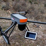 Una unidad del dron HUMMING-PROP