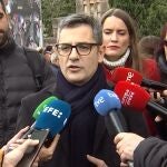 Bolaños asegura que "la financiación que tenía prevista el Gobierno del PP en Cercanías de Madrid era cero"