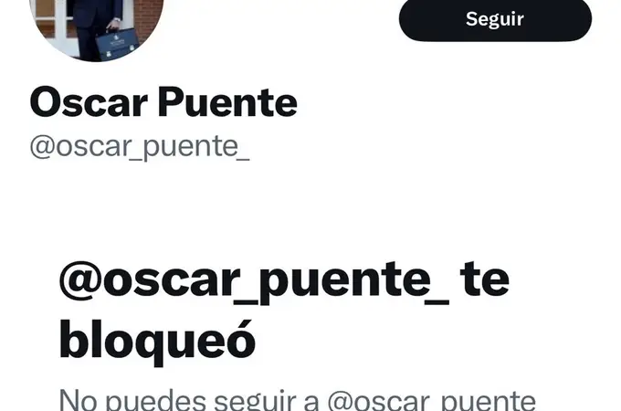 Carabante se enzarza con Óscar Puente por bloquearle en redes sociales