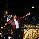 Tenis.- Carlos Alcaraz enciende el Gran Árbol navideño de Murcia en un espectáculo de luces y sonido