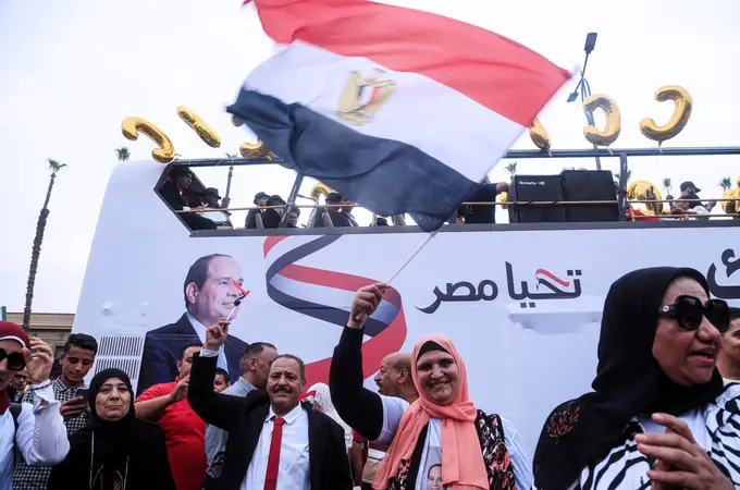 La crisis en Gaza marca la reelección de Al Sisi como presidente de Egipto