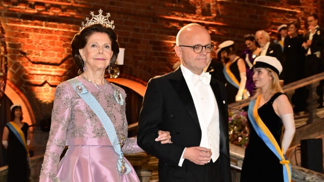 La Reina Silvia de Suecia.