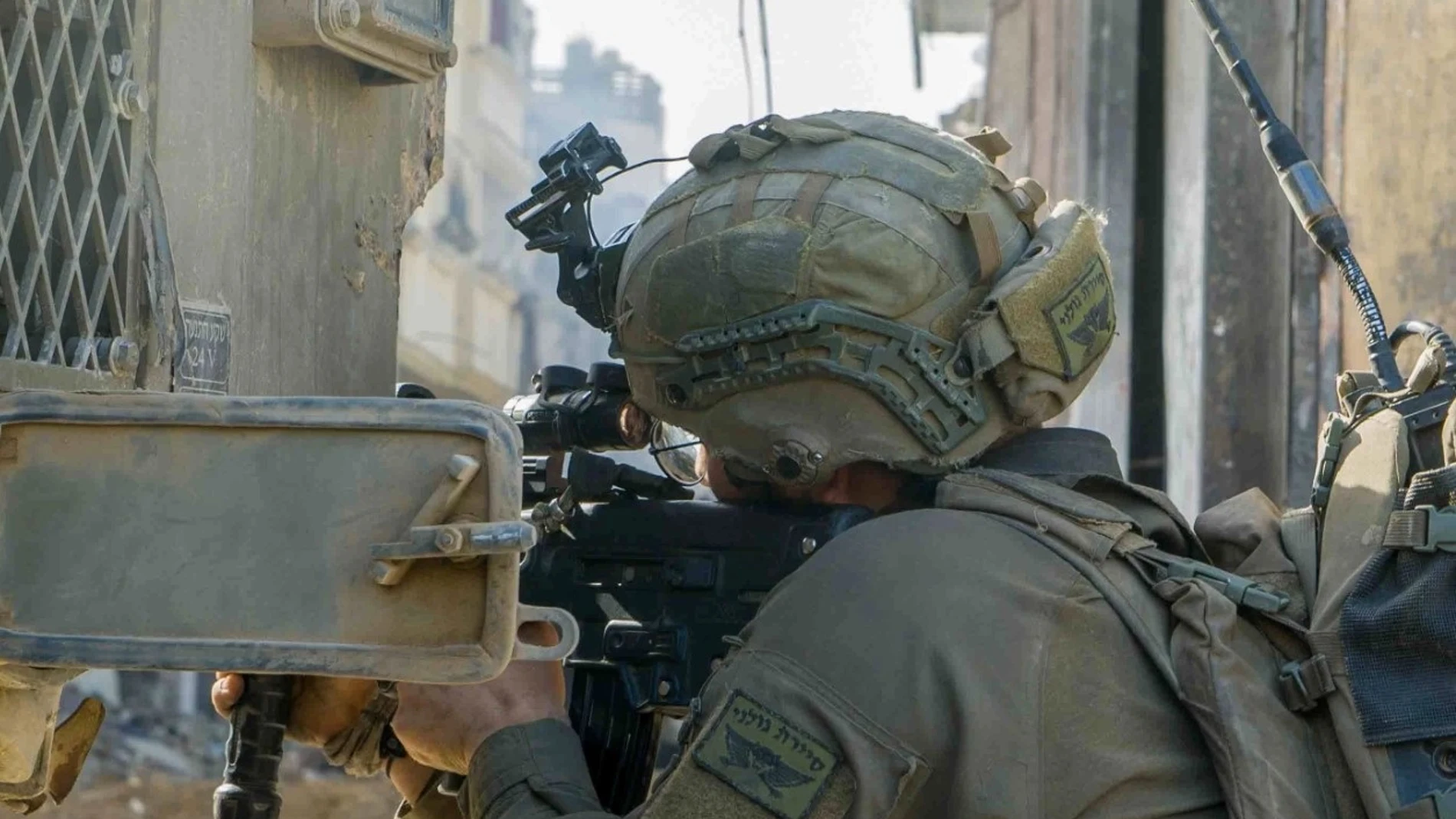 Militar israelí en la Franja de Gaza FUERZAS ARMADAS DE ISRAEL 11/12/2023