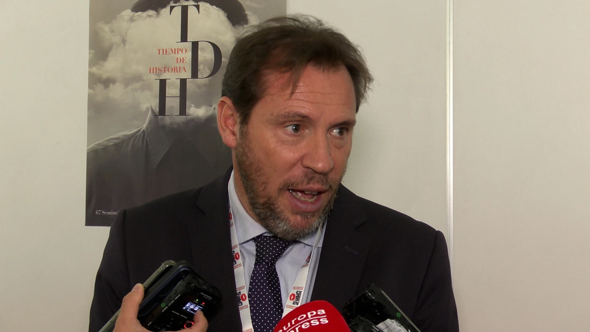 El ministro Óscar Puente
