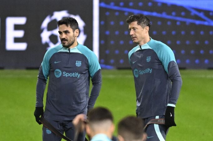 UEFA Champions League - Barcelona training session