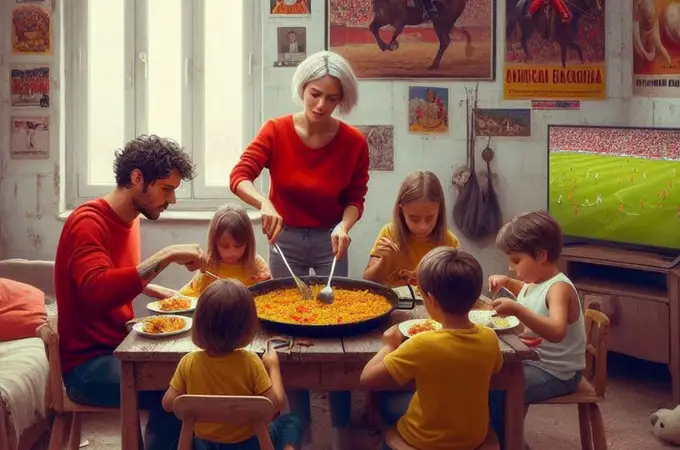 La IA muestra cómo se verían las familias españolas según su clase social