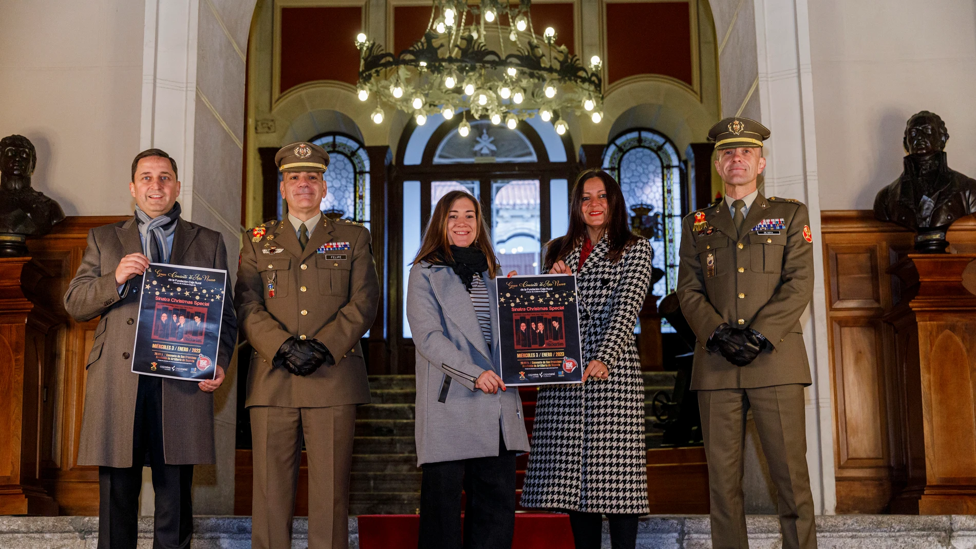 Presentación del Concierto Solidario de Año Nuevo de Caja Rural