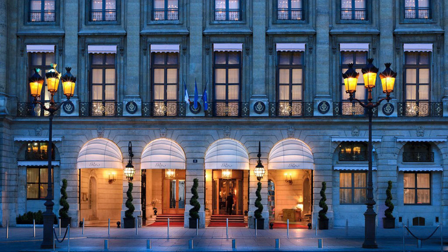 Fachada del hotel Ritz de París