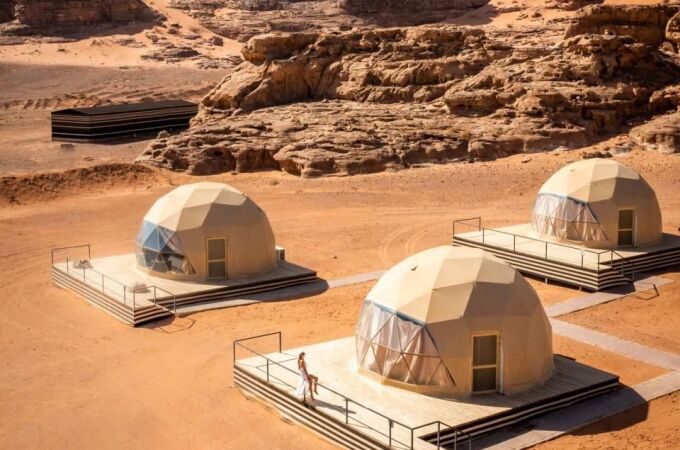 SunCity Camp en el desierto de Wadi Rum